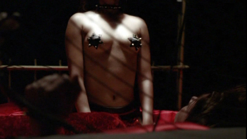 Sexiest Scenes of Dr. Anna Fugazzi from The Seduction of Dr. Fugazzi. Sexy, SFW, nipple covers. 668597
