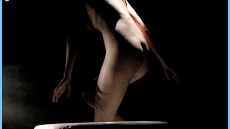 Laura Bach Nude as Heather. Butt, back exposed, getting out of bath. 670544