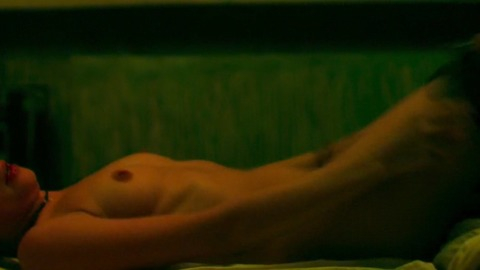 Agniya Kuznetsova Nude as NA. Breasts, Bush, black hair, couple. 774446