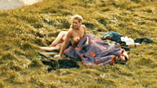 Nudes of Louise Barthélémy from Ma bonne étoile. Breasts, blonde, countryside. 721980