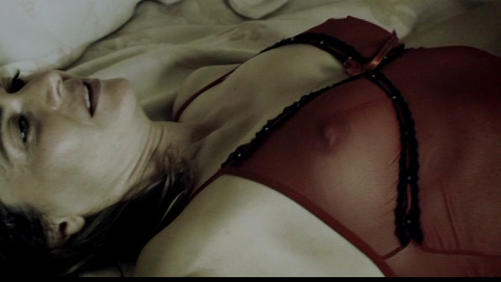 Three Monkeys's Sexiest Scenes with Hatice Aslan. Sexy, nipples through sheer top, sheer top. 676572