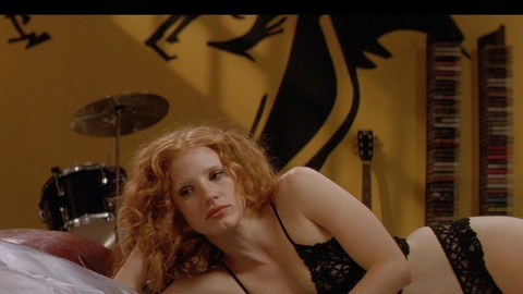 Hottest Jessica Chastain Scene in Jolene. Underwear, SFW, bed. 734978