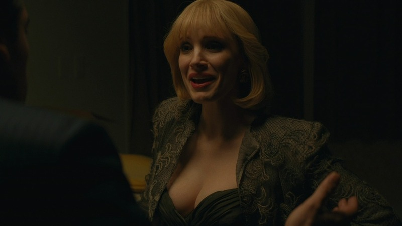 Sexiest Jessica Chastain Scene in A Most Violent Year. Sexy, SFW, black dress. 761263