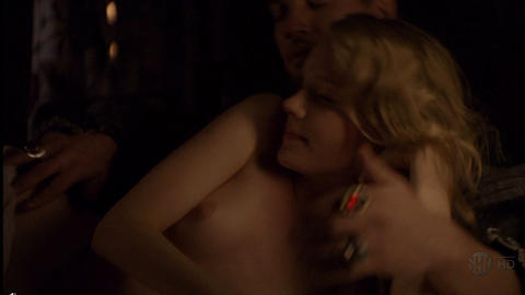 Tamzin Merchant in The Tudors (2007-2010) Breasts Blonde Breasts 683409