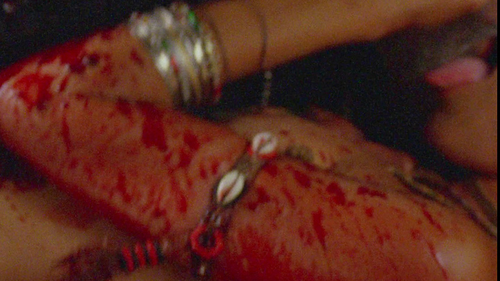 Nara Sakarê Naked in Embodiment of Evil. Breasts, blood, couple. 694975