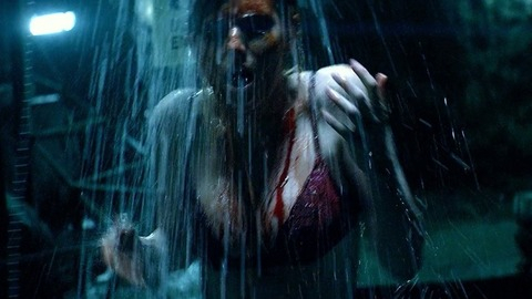 Lydia Hearst in Cabin Fever: Patient Zero (2014) Underwear Blood Red Bra 750948