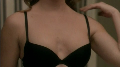 Ashley Jones in The Secret Sex Life of a Single Mom (2014) Sexy Underwear Bathroom Black Bra 740656