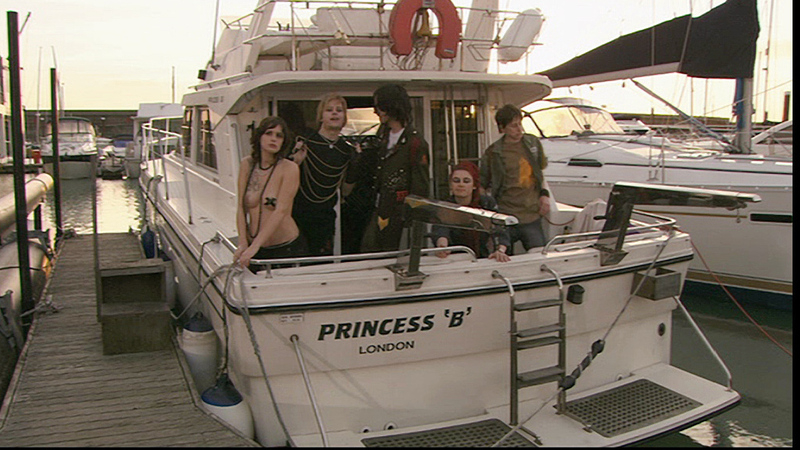 Amy Blackburn Naked as Sophie. Breasts, Tattoos, boat. 672633