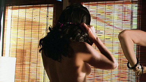 Alyssa Diaz in Shark Night 3D (2011) Sexy Back Exposed Black Hair 706160