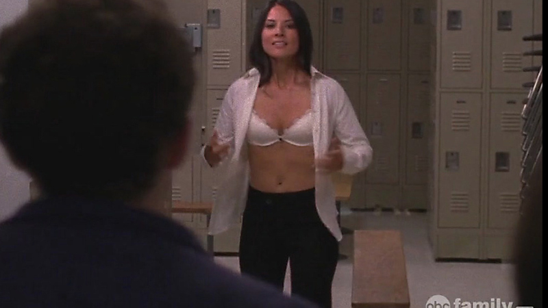 Sexiest Olivia Munn Scene in Greek. Underwear, Locker Room, SFW. 676693
