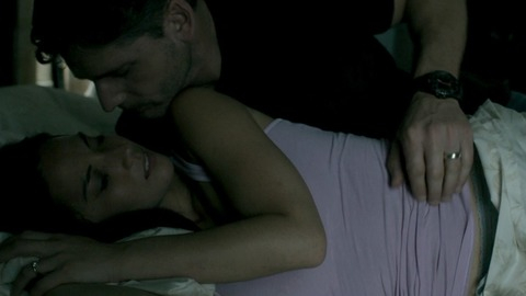 Olivia Munn in Deliver Us From Evil (2014) Sexy Brunette Couple In Bed 749000