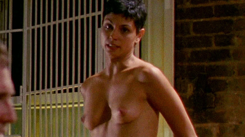 Morena Baccarin in Death in Love (2008) Breasts Big Areolas Black Hair 708625