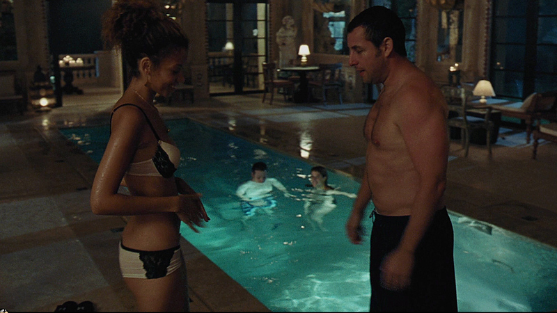 Hottest Nydia McFadden Scene in Funny People. Underwear, brunette, cleavage. 678050