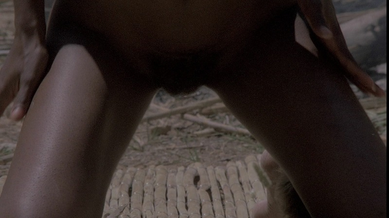 Aline Mess Nude in Devil Hunter. Bush, Black, close-up. 774514