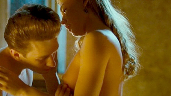 Oksana Akinshina Nude in Hipsters. Breasts, blonde, couple. 723712