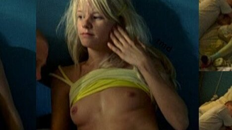 Pernille Vallentin Nude in Nordkraft. Breasts, bed, blonde. 703396