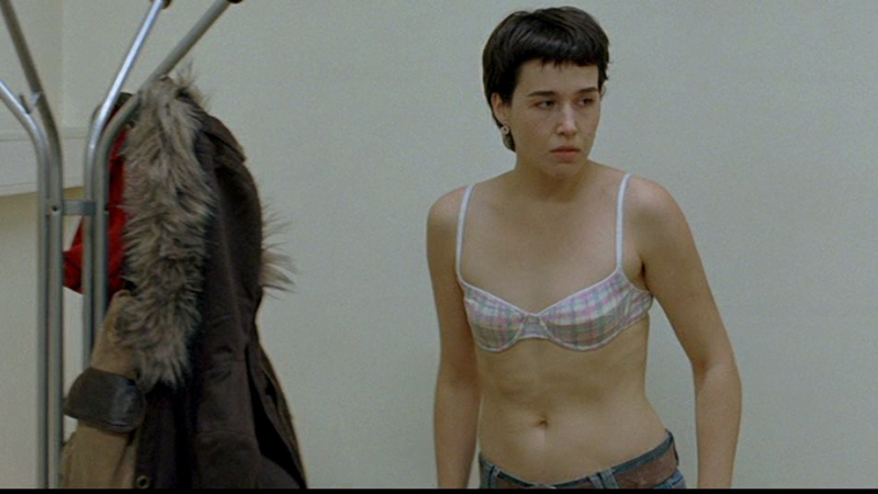 Sexiest Arta Dobroshi Scene in Lorna's Silence. Underwear, SFW, black hair. 679519