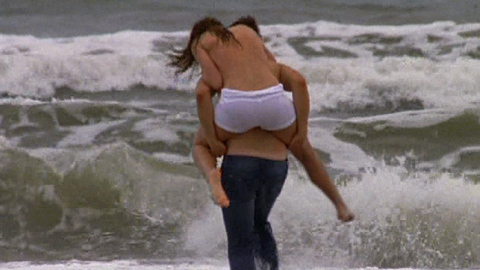 Shantel VanSanten in One Tree Hill (2003-2011) Sexy Back Exposed Beach 688822