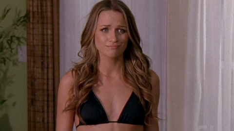 Shantel VanSanten in One Tree Hill (2003-2011) Bikini Bikini Black Bikini 695919