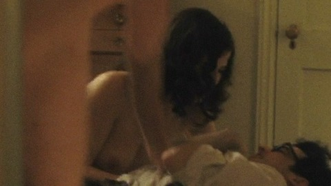 Kaniehtiio Horn Naked in On the Road. Breasts, black hair, couple. 771925