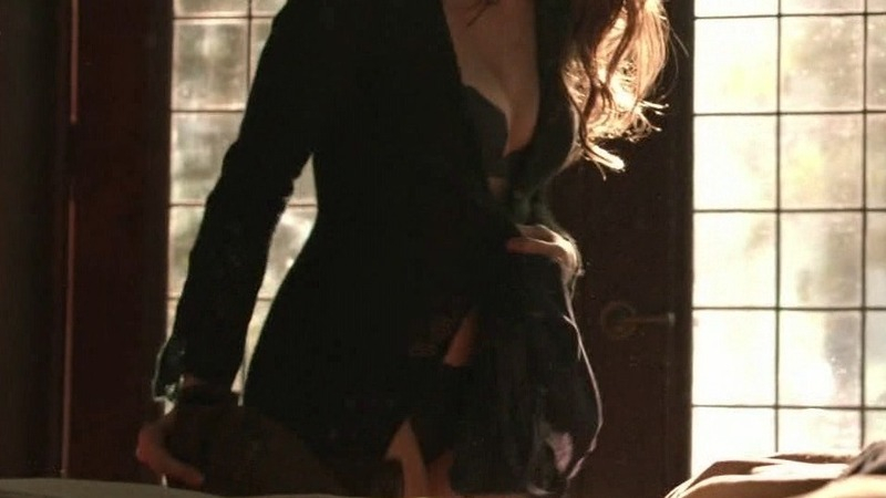 Sexiest Nina Dobrev Scene in The Vampire Diaries. Sexy, Underwear, SFW, bedroom. 737197