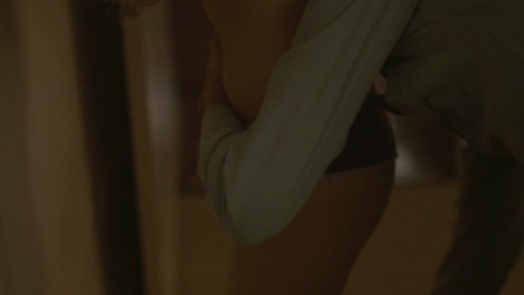 Portia Doubleday in Her (2013) Underwear Black Panties Guy Behind Girl 740035
