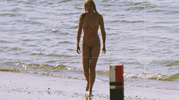 Kathleen from Summer Heat Naked. Breasts, Bush, beach, being filmed. 675437