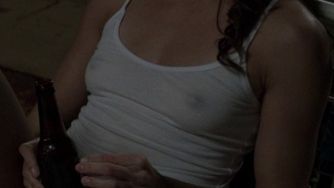 Sexiest Scenes of Deputy Siobhan Kelly from Banshee. Sexy, Underwear, beer bottle, in bed. 755099