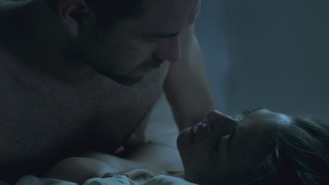 Trieste Kelly Dunn Nude as Deputy Siobhan Kelly. Breasts, couple in bed, in bed. 755144