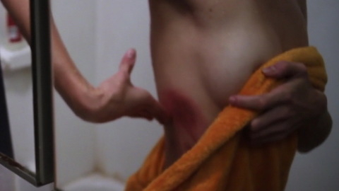 Trieste Kelly Dunn in Loves Her Gun (2013) Breasts Areola Bath Towel 734473