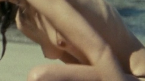 Tuppence Middleton in Trap for Cinderella (2013) Breasts Beach Black Hair 738201