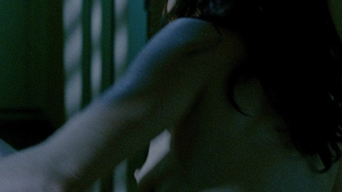 Noomi Rapace Naked in Passion. Breasts, dark hair, left breast. 731161
