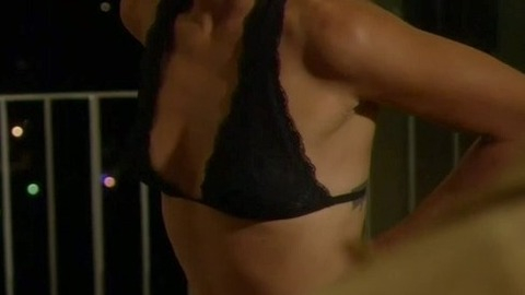 Jessica Szohr in Kingdom (2014-2017) Sexy Underwear Black Bra And Panties Dark Hair 776985