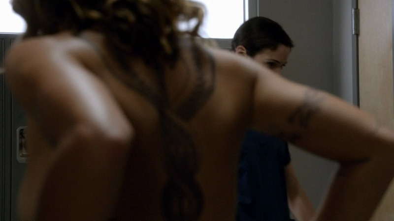 Hottest Jessica Szohr Scene in Complications. Sexy, SFW, Tattoos. 766076