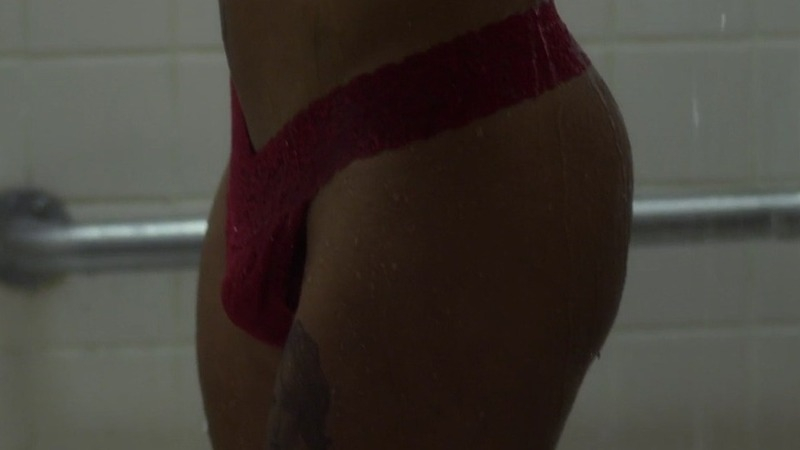 Hottest Kate del Castillo Scene in K-11. Underwear, red underwear, shower. 746870
