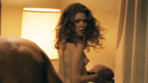 Lisa Joyce in The Messenger (2009) Breasts Back Exposed Bedroom 726762