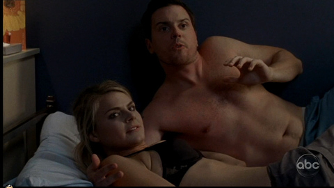 Eliza Coupe in Scrubs (2001) Underwear Black Underwear Blonde 678489