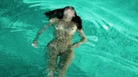 Louise Bourgoin Naked in White Snow. Breasts, nude, pool. 725587