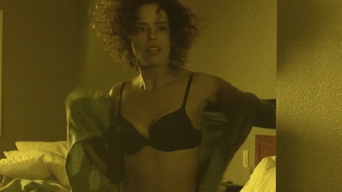 Ivet Corvea in Down and Dangerous (2013) Underwear Black Underwear Brunette 732679
