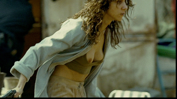 Meth Freak's girlfriend from Blood Creek Naked. Breasts, brunette, cleavage. 679739