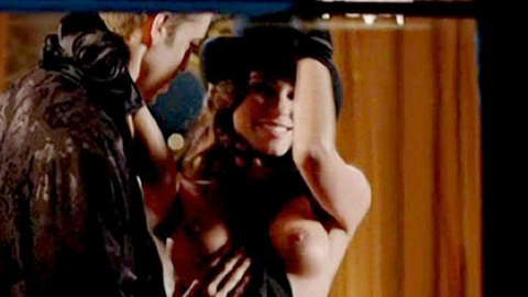 Nudes of Tara from Femme Fatales. Breasts, black hat, couple. 721320