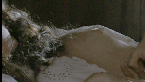 Isabella Ragonese Nude as Sara. Breasts, brunette, hand on stomach. 715544