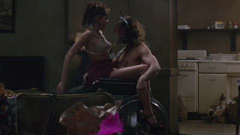 Sexiest Tiffany Salerno Scene in Forrest Gump. Underwear, SFW, brunette. 681283
