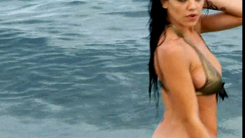 Nudes of Herself from Pretty Wild. Butt, brunette, butt peeking out. 684930