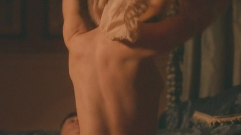 Charlotte Riley in Peaky Blinders (2013-2019) Sexy Back Exposed Brunette 749742