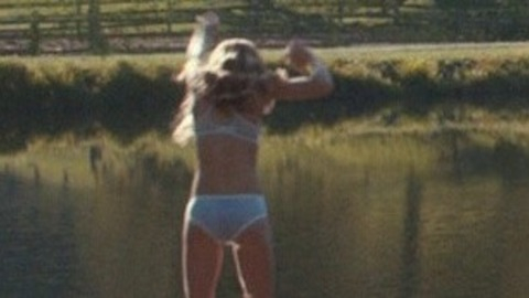 Britt Robertson in The Longest Ride (2015) Underwear Blonde Outdoors 771591
