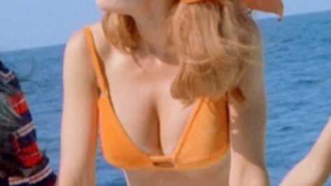 Hottest Francine York Scene in The Doll Squad. Bikini, SFW, cleavage. 732128