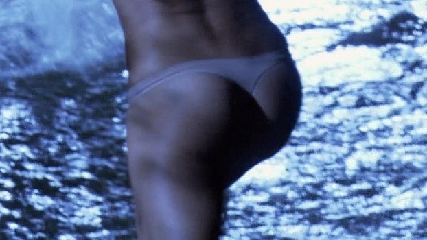 Sexiest Elise Avellan Scene in The Black Waters of Echo's Pond. Thong, back exposed, night swimming. 729343