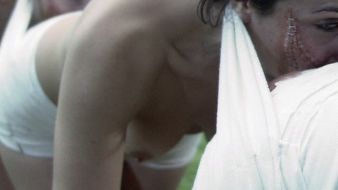 Ashley C. Williams in The Human Centipede (2009) Breasts Underwear Black Hair Breasts 776059