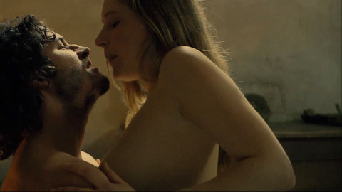 Ophélia Kolb Nude as Aygline. Breasts, couple, nude. 752540